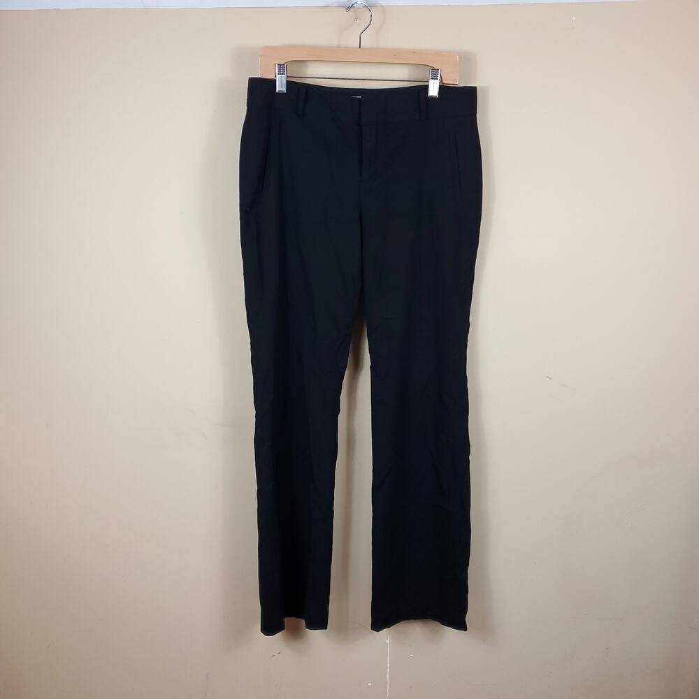 Banana Republic Black Jackson Fit Straight Leg Pants Size 8